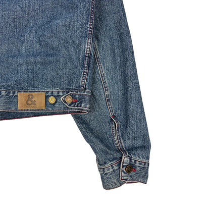 Vintage Dolce & Gabbana Jeans Jacke blau