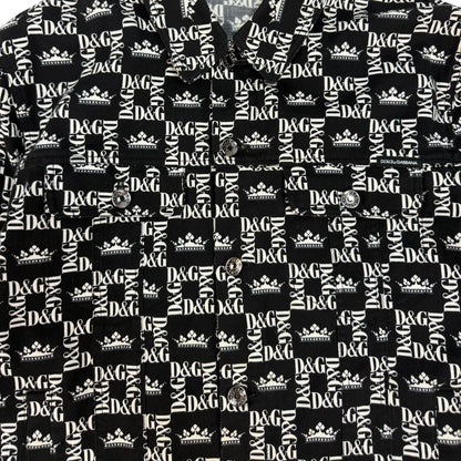 Dolce & Gabbana Jacke schwarz / weiß Gr. 50