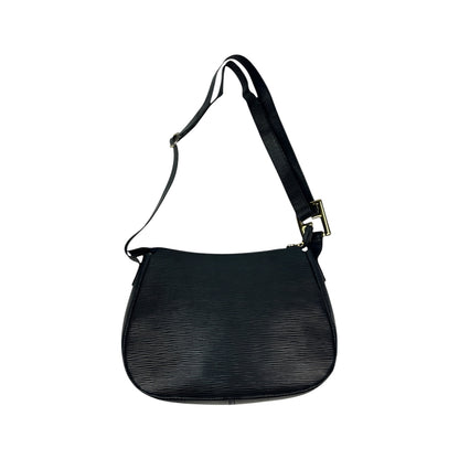 Vintage Fendi Umhängetasche navy blau/gold