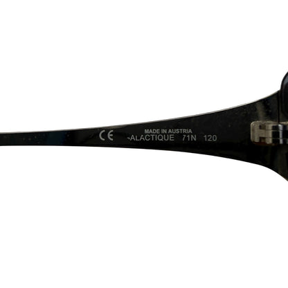 Vintage Christian Dior Sonnenbrille Silber