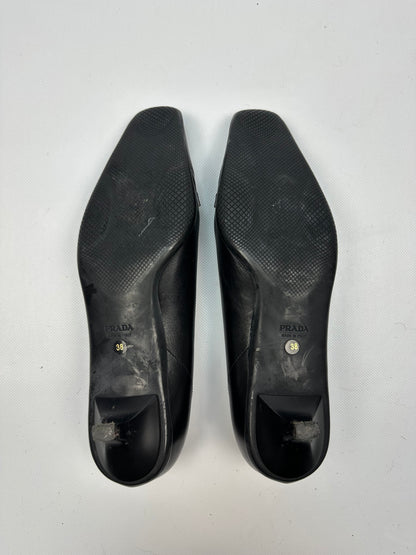 Vintage Prada Pumps schwarz Gr. 38C