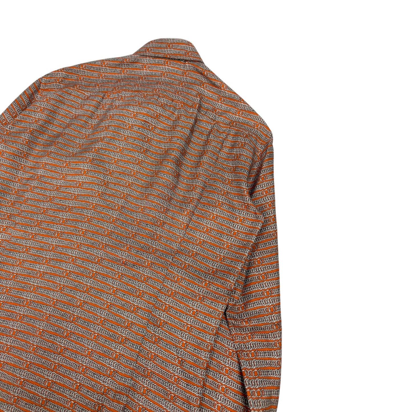 Vintage Hermes Hemd orange Gr. M