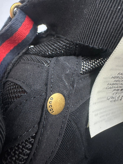 Gucci Snake Trucker Cap schwarz Gr. S