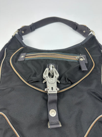 Vintage GG&L Handtasche schwarz