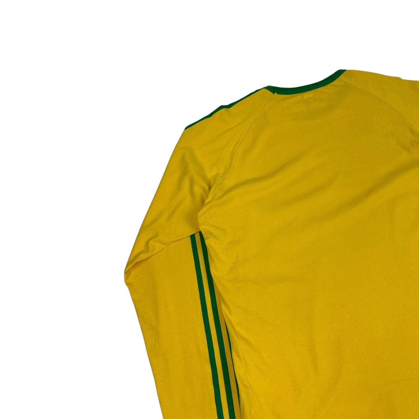 Vintage Adidas Longsleeve gelb / grün XL