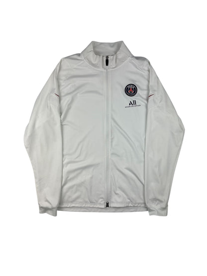 Nike PSG Fußball Trainings Jacke weiß XL
