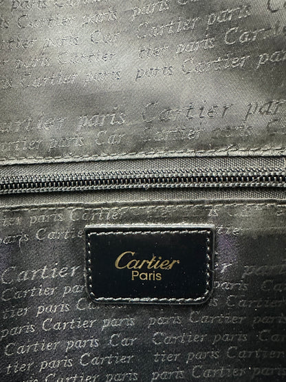 Vintage Cartier Handtasche schwarz