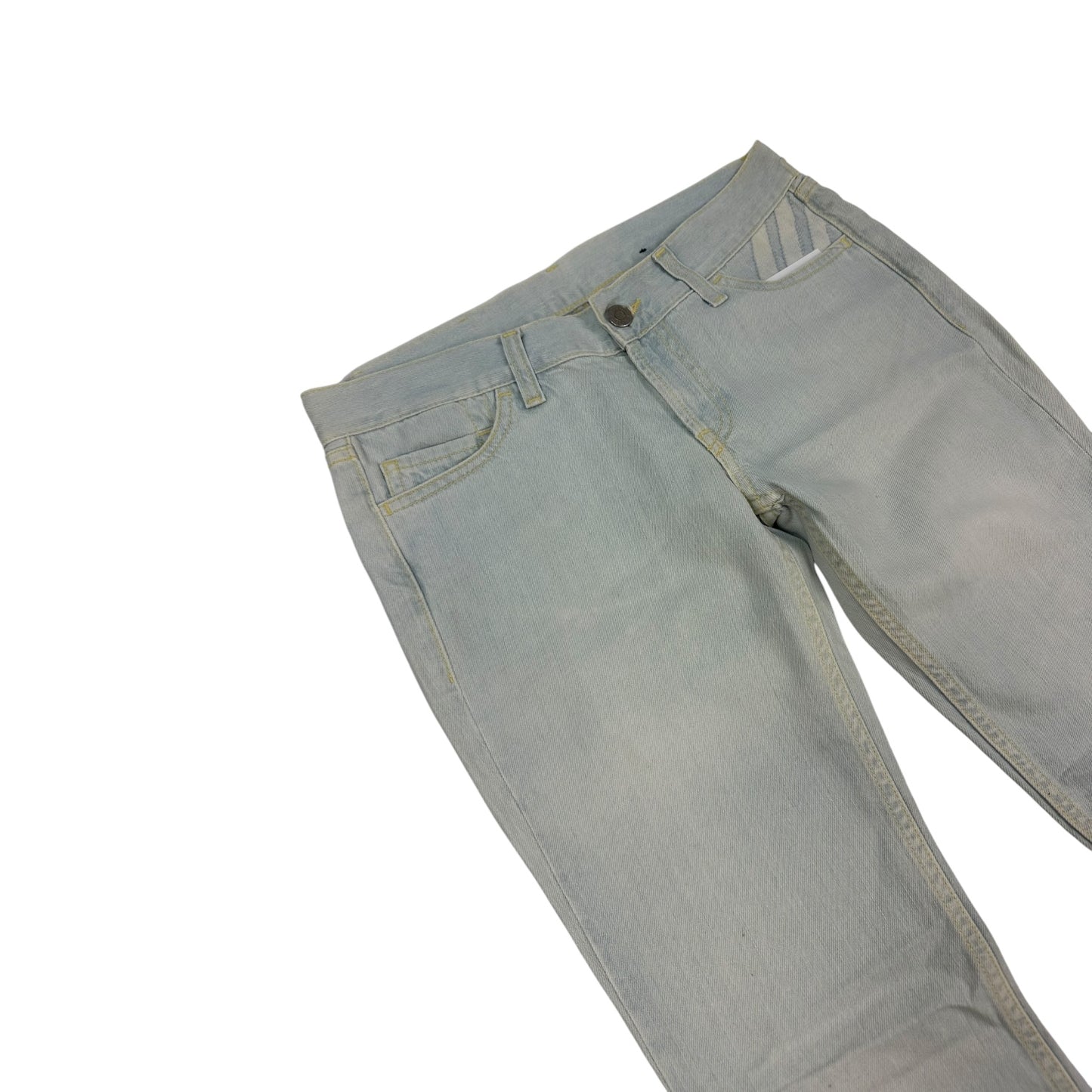 Vintage Yohji Yamamoto Y-3 Jeanshose hellblau 28