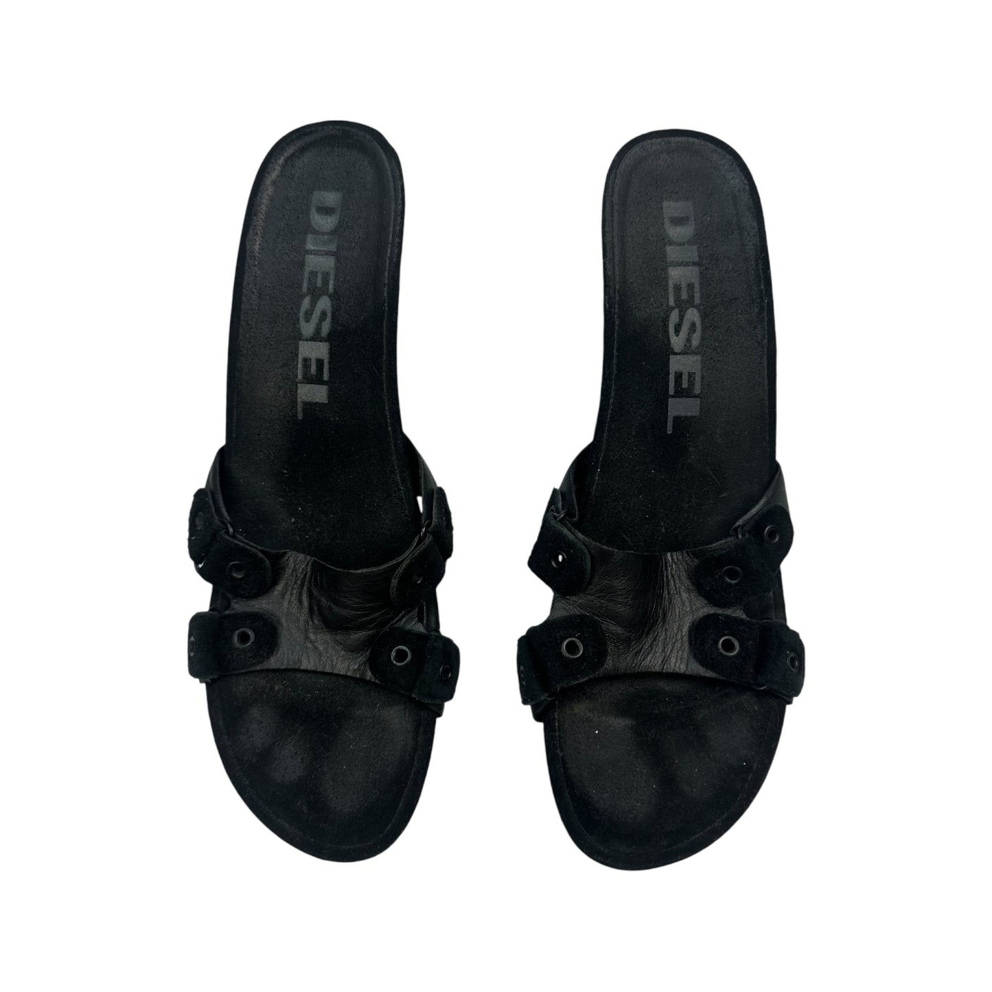 Vintage Diesel Heels schwarz 38