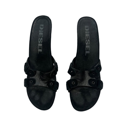 Vintage Diesel Heels schwarz 38