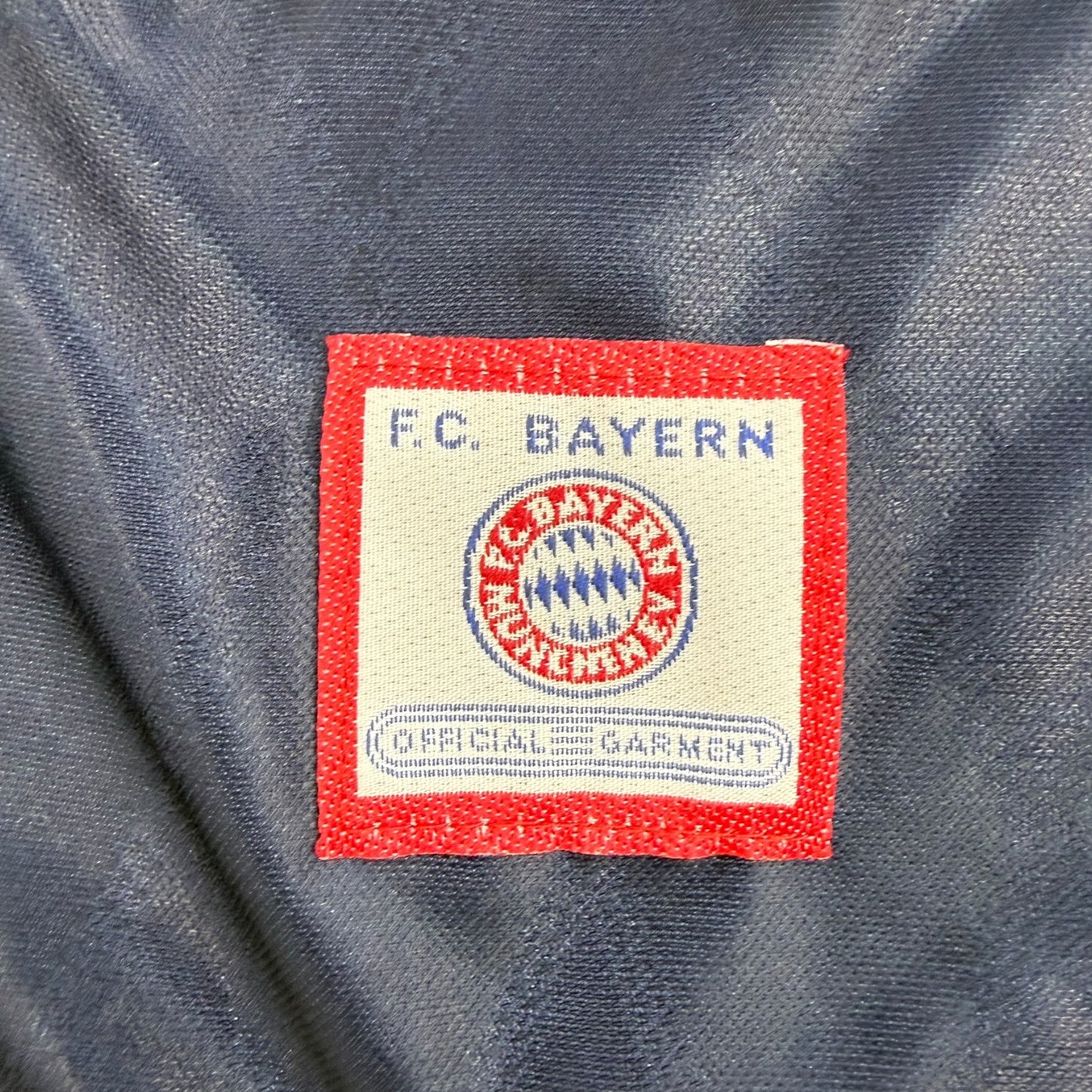 Vintage FC Bayern Fußballtrikot Matthäus dunkelblau Gr. XL