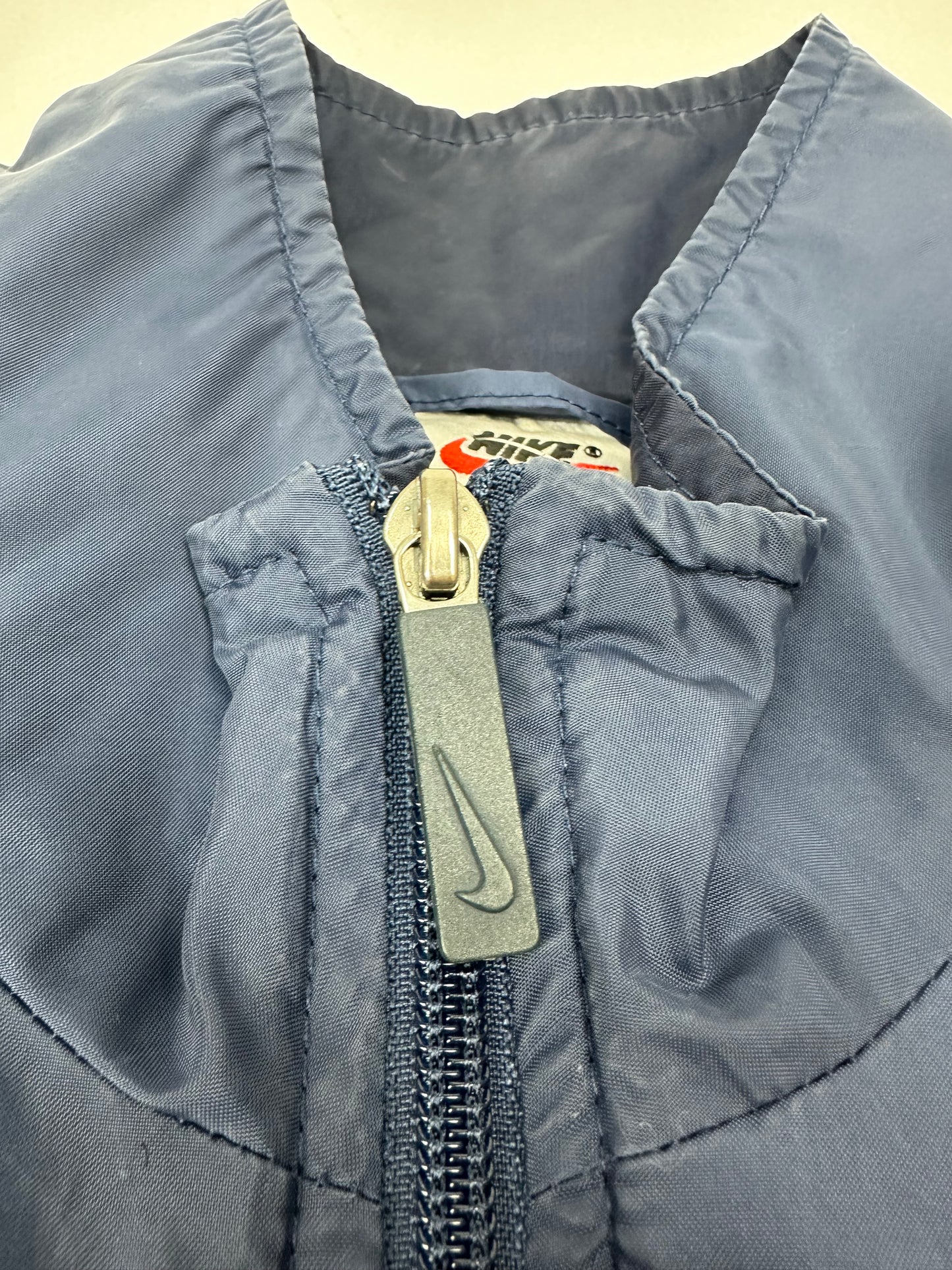 Vintage Nike trackjacket blau L