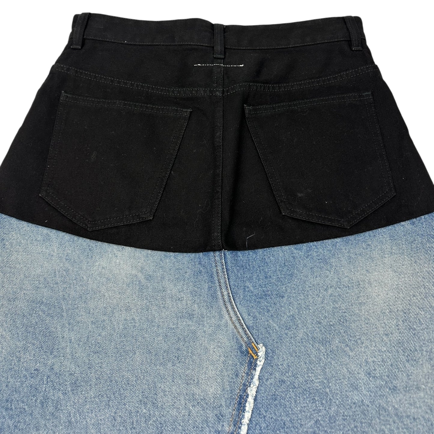 Masion Margiela Denim Rock schwarz / blau 42