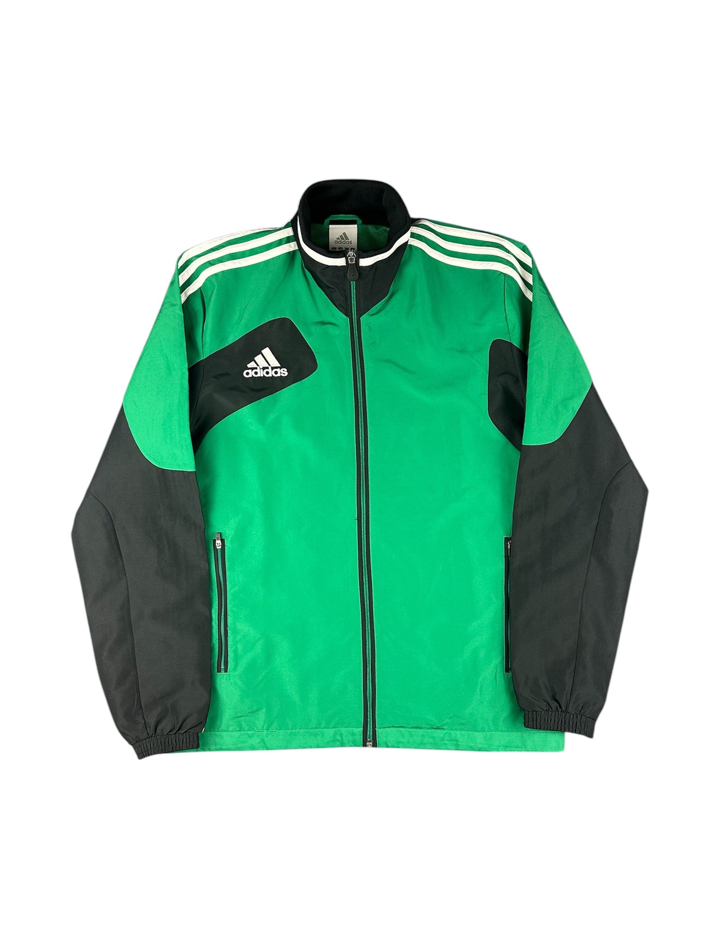 Adidas Tracksuit schwarz/grün S