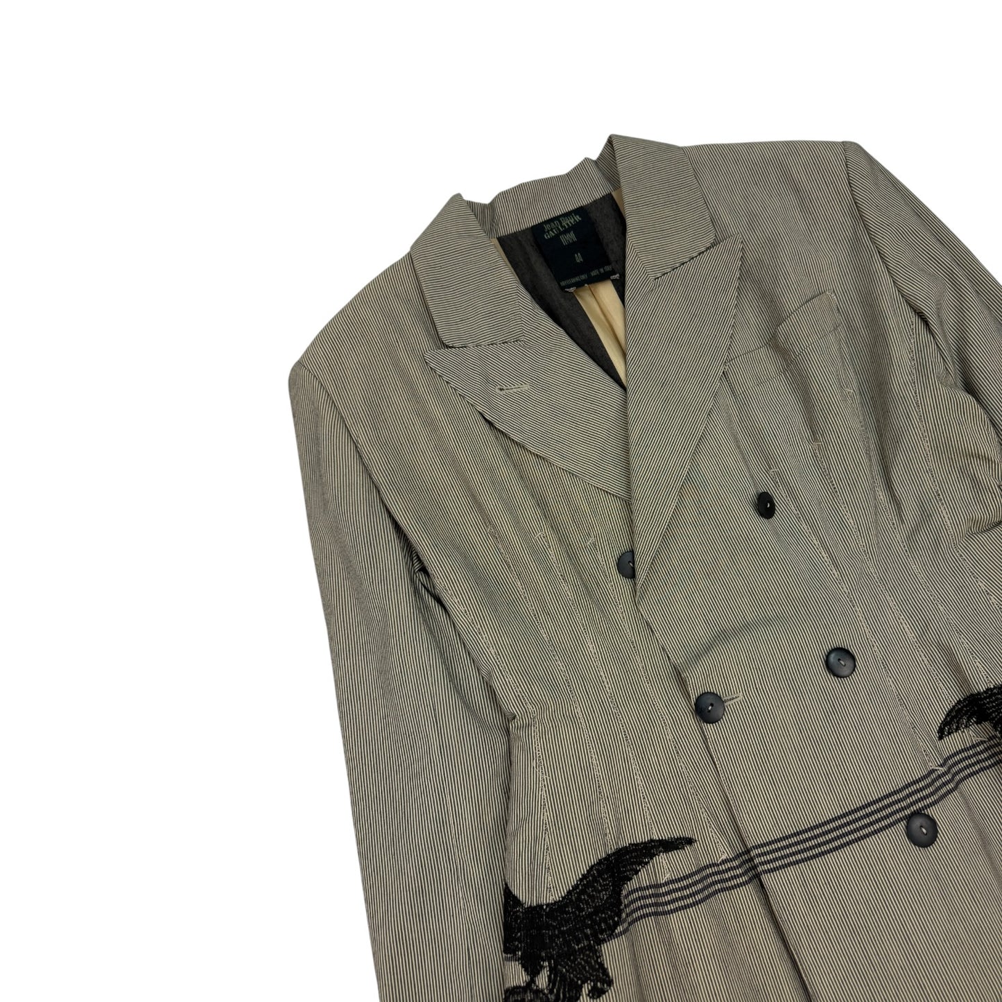 Vintage Jean Paul Gaultier Blazer braun Gr. Damen 44