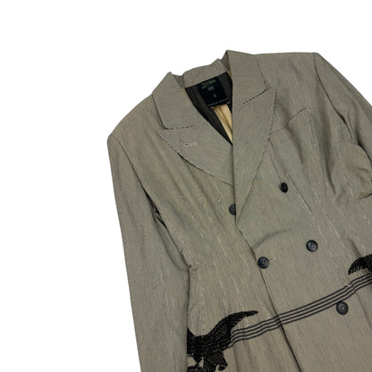 Vintage Jean Paul Gaultier Blazer braun Gr. Damen 44