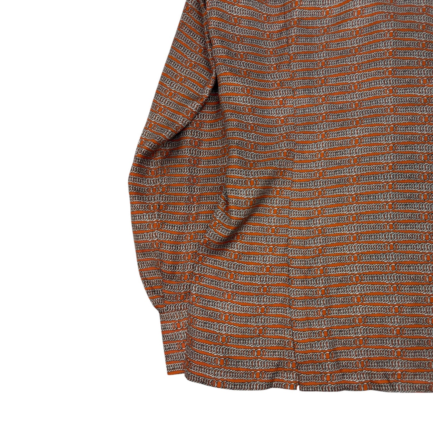 Vintage Hermes Hemd orange Gr. M