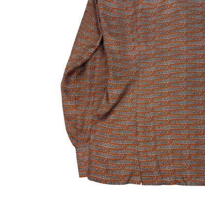 Vintage Hermes Hemd orange Gr. M