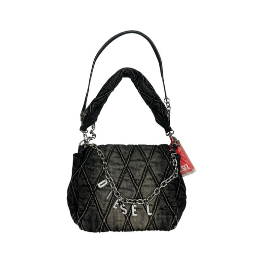 Diesel Denim Handtasche dunkelgrau Neu