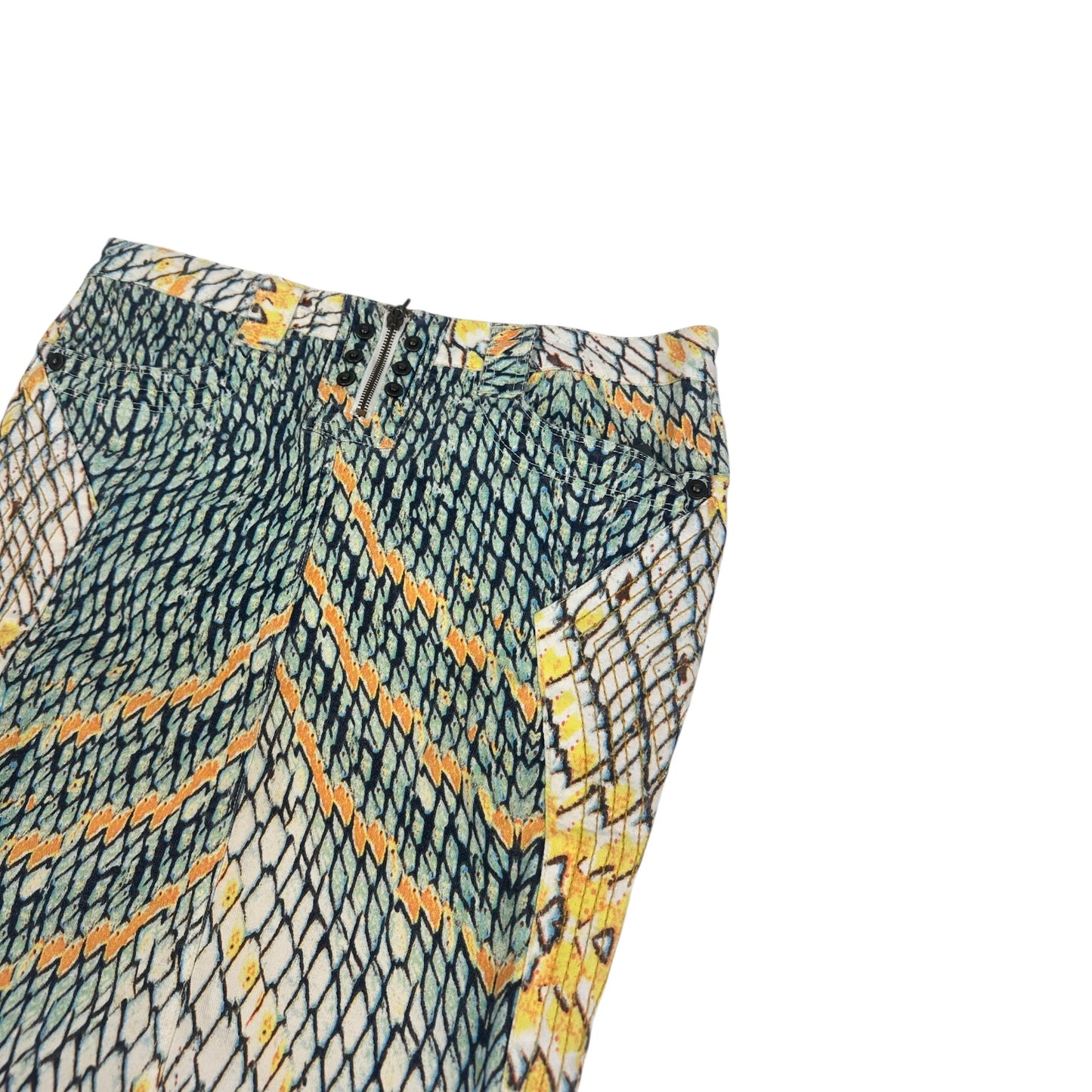 Vintage Roberto Cavalli Rock grün 40