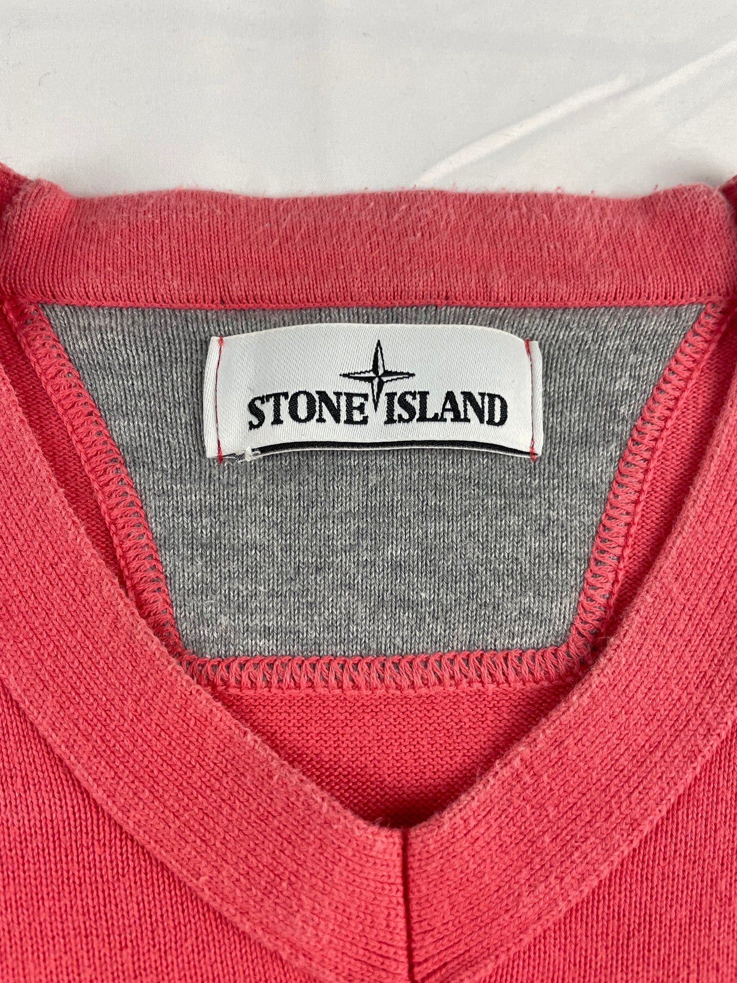 Vintage Stone Island Pullover lachsfarben S