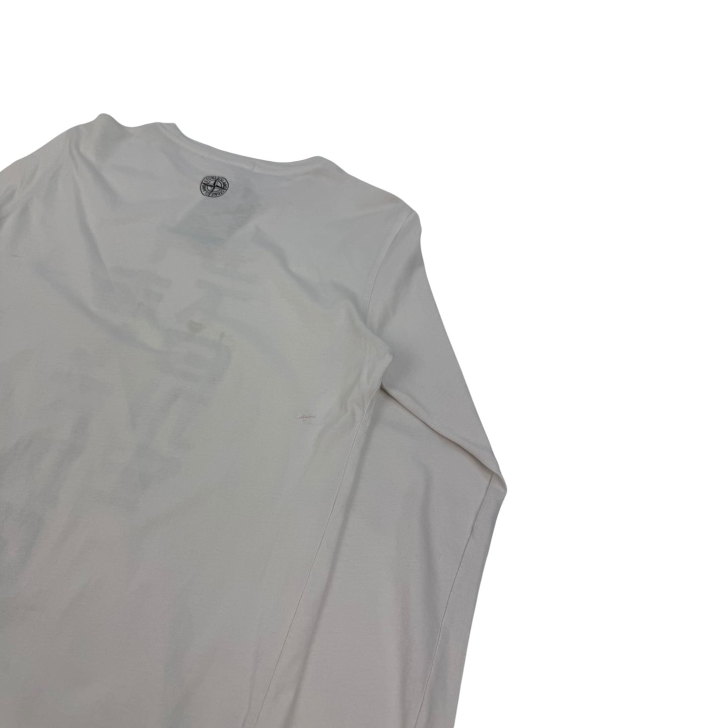 Stone Island Longsleeve weiß Gr. 12A