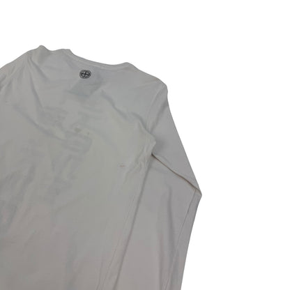 Stone Island Longsleeve weiß Gr. 12A