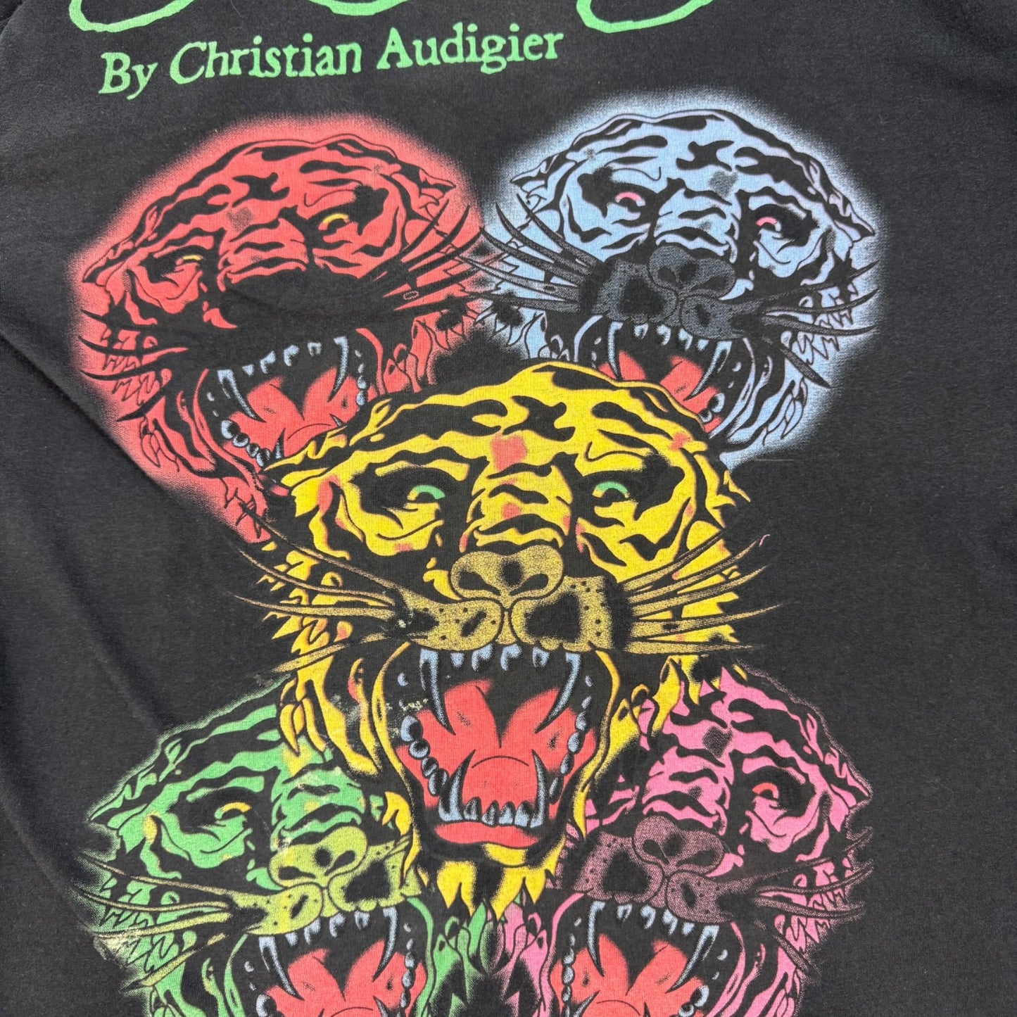 Vintage EdHardy T-Shirt schwarz Gr. M