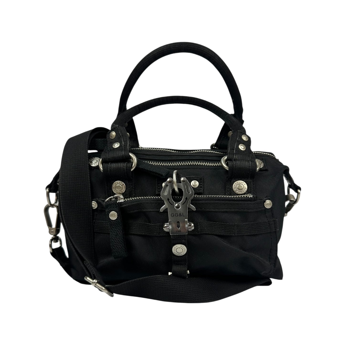 Vintage GG&L Handtasche schwarz