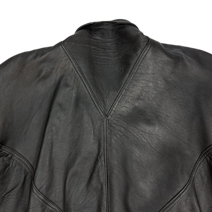 Vintage Andrea Cremato Lederjacke schwarz M