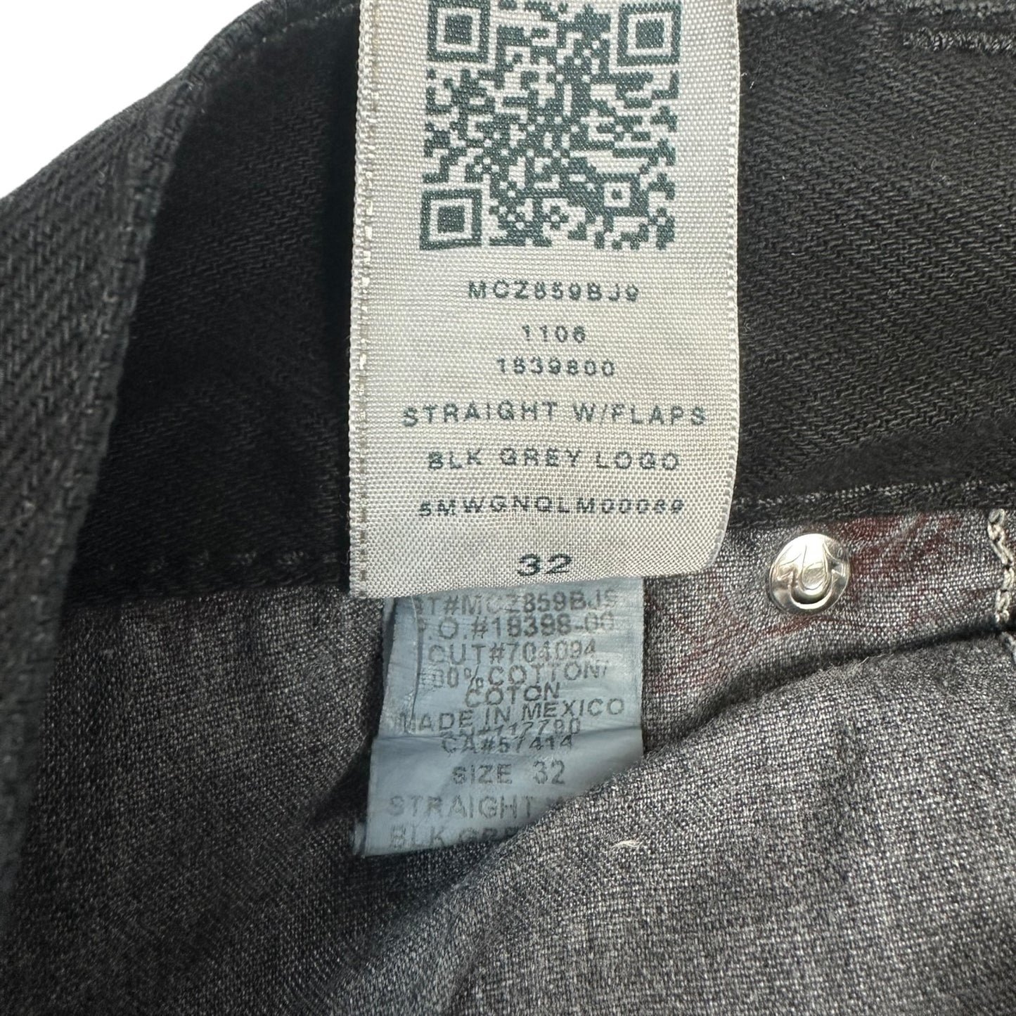 Vintage True Religion Jeanshose schwarz 32