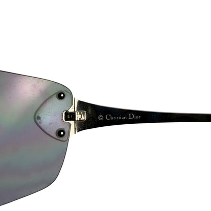 Vintage Christian Dior Sonnenbrille Silber