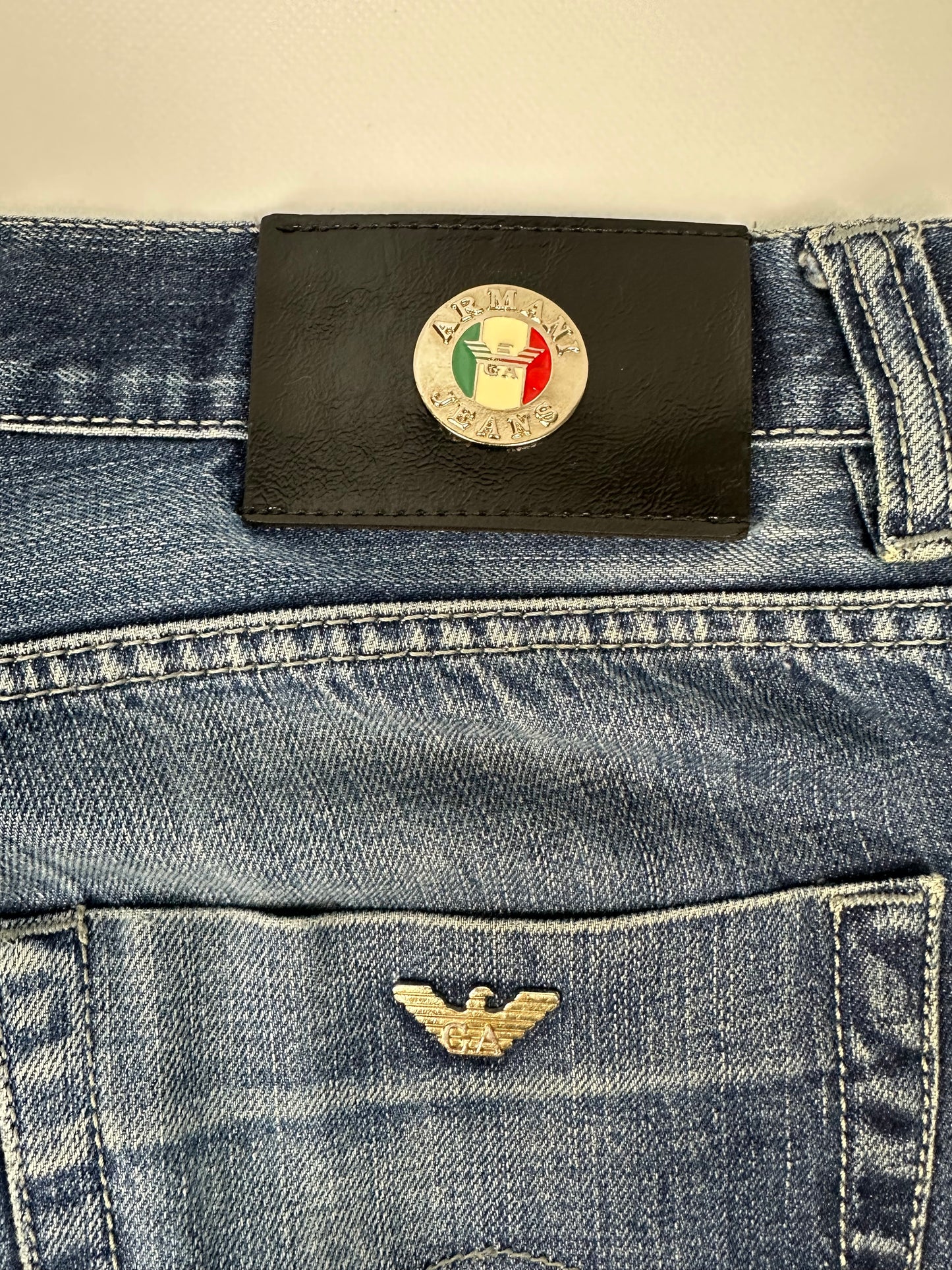 Vintage Armani Jeanshose blau 31