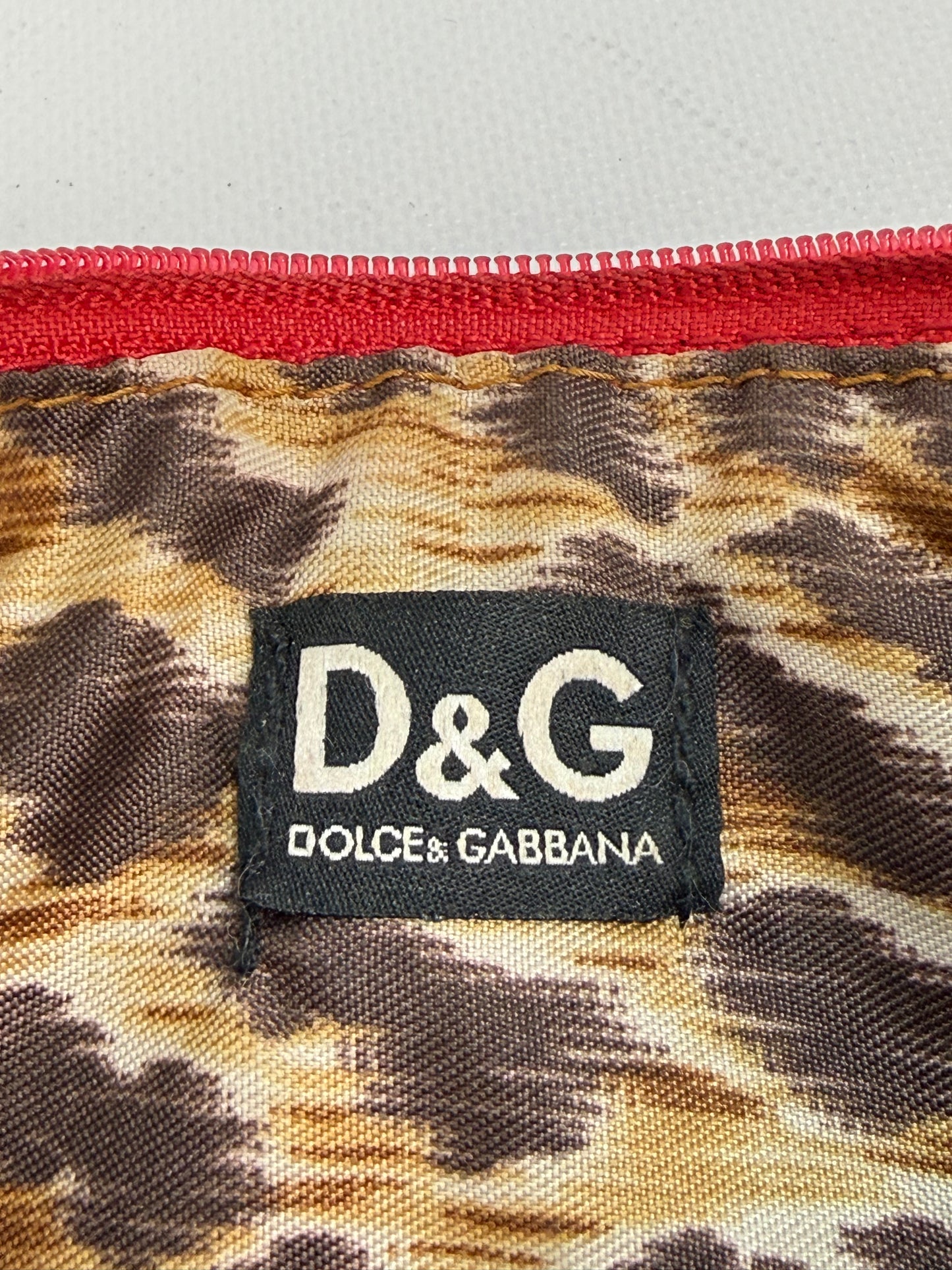 Vintage Dolce & Gabbana Tasche rot / Leo