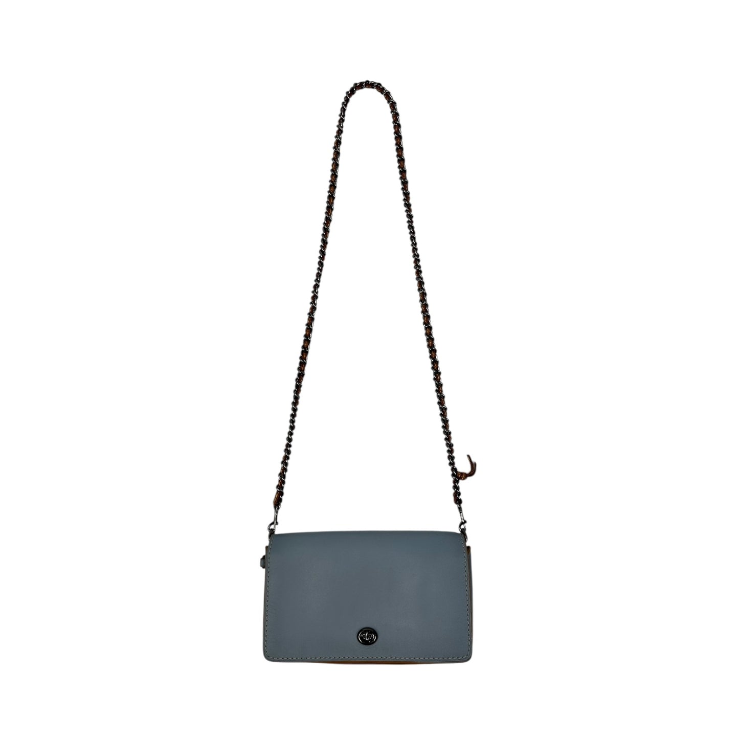 Vintage Coach Umhängetasche blau