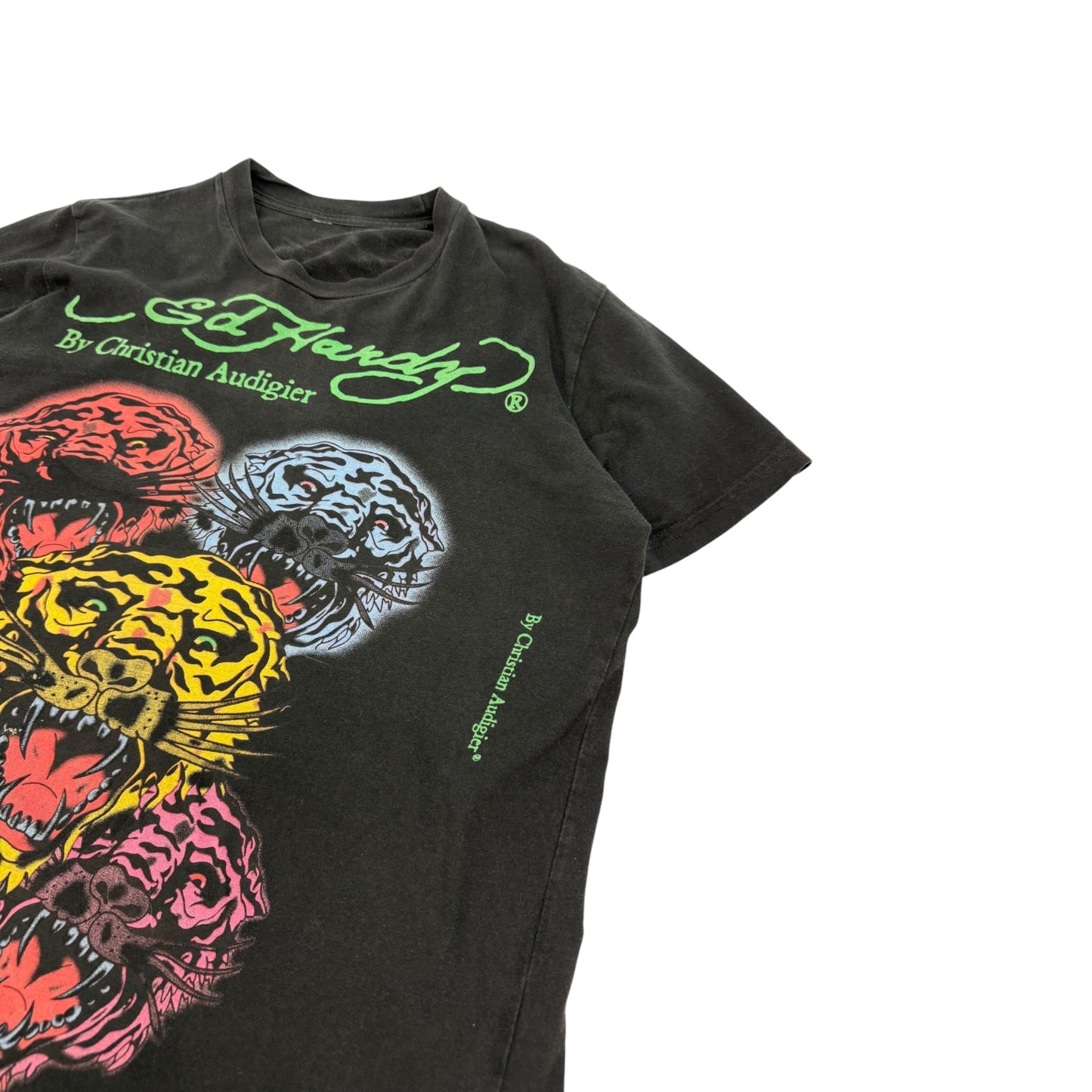 Vintage EdHardy T-Shirt schwarz Gr. M