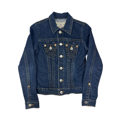 Vintage True Religion denim jacket blue S
