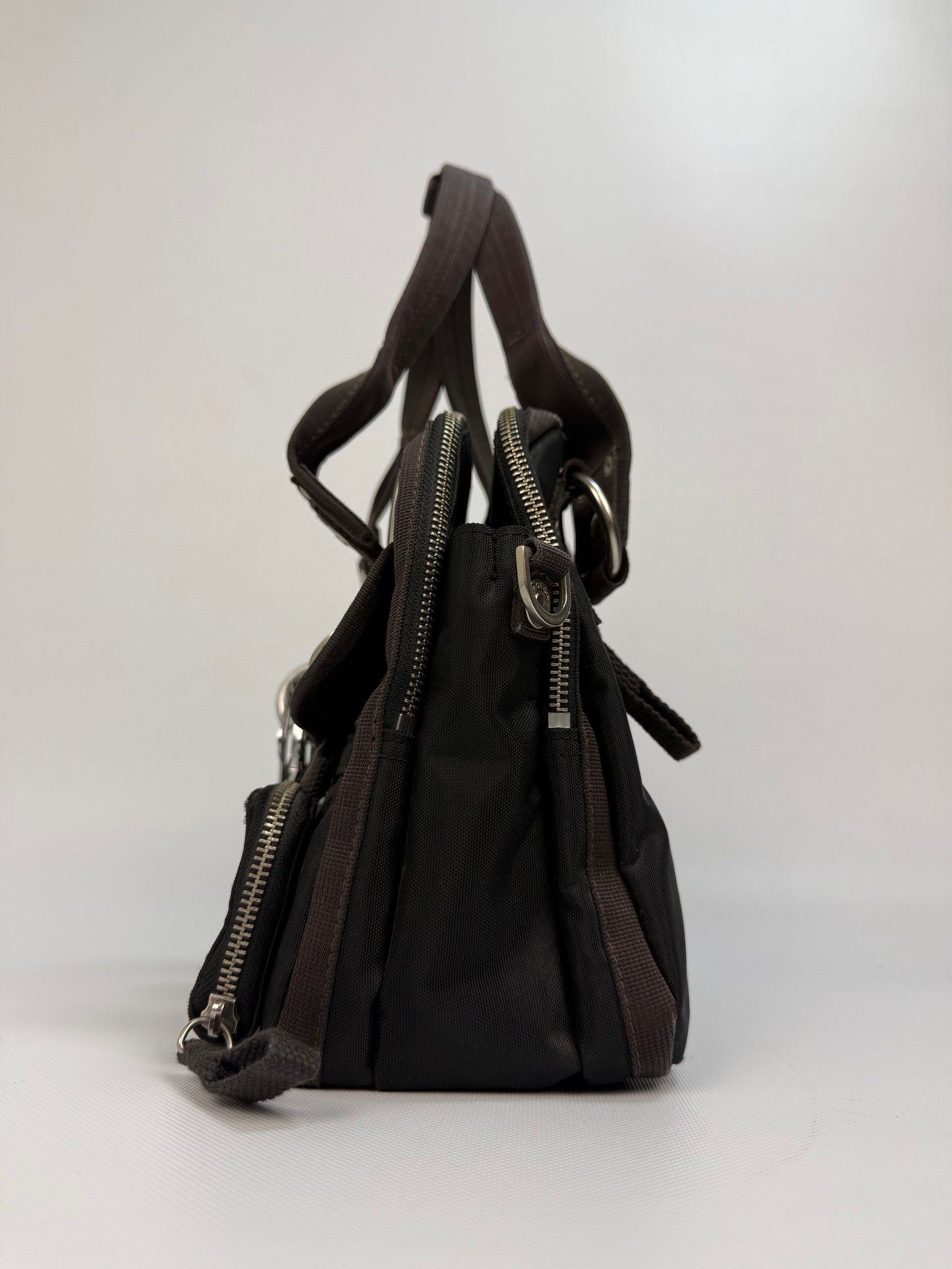 GG&L Handtasche Scandybabyan Schwarz / Braun