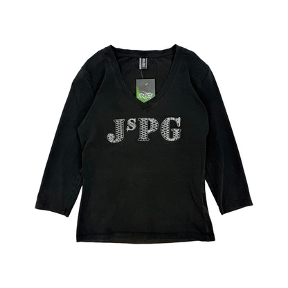 Vintage Jean Paul Gaultier Shirt schwarz Gr. Damen M