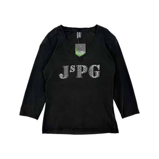Vintage Jean Paul Gaultier Shirt schwarz Gr. Damen M