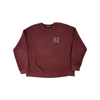 Palm Angels Pullover dunkelrot Gr. L