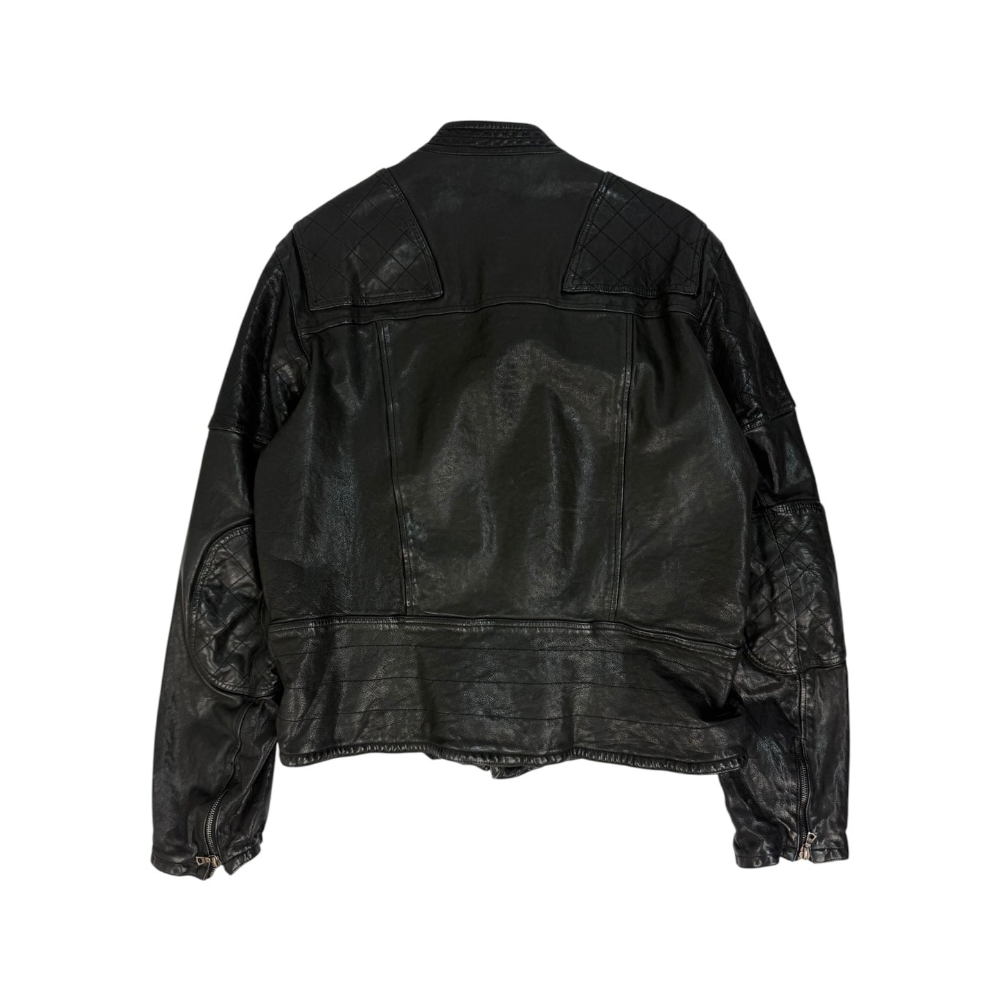 Vintage Neil Barrett Lederjacke schwarz Gr. XL