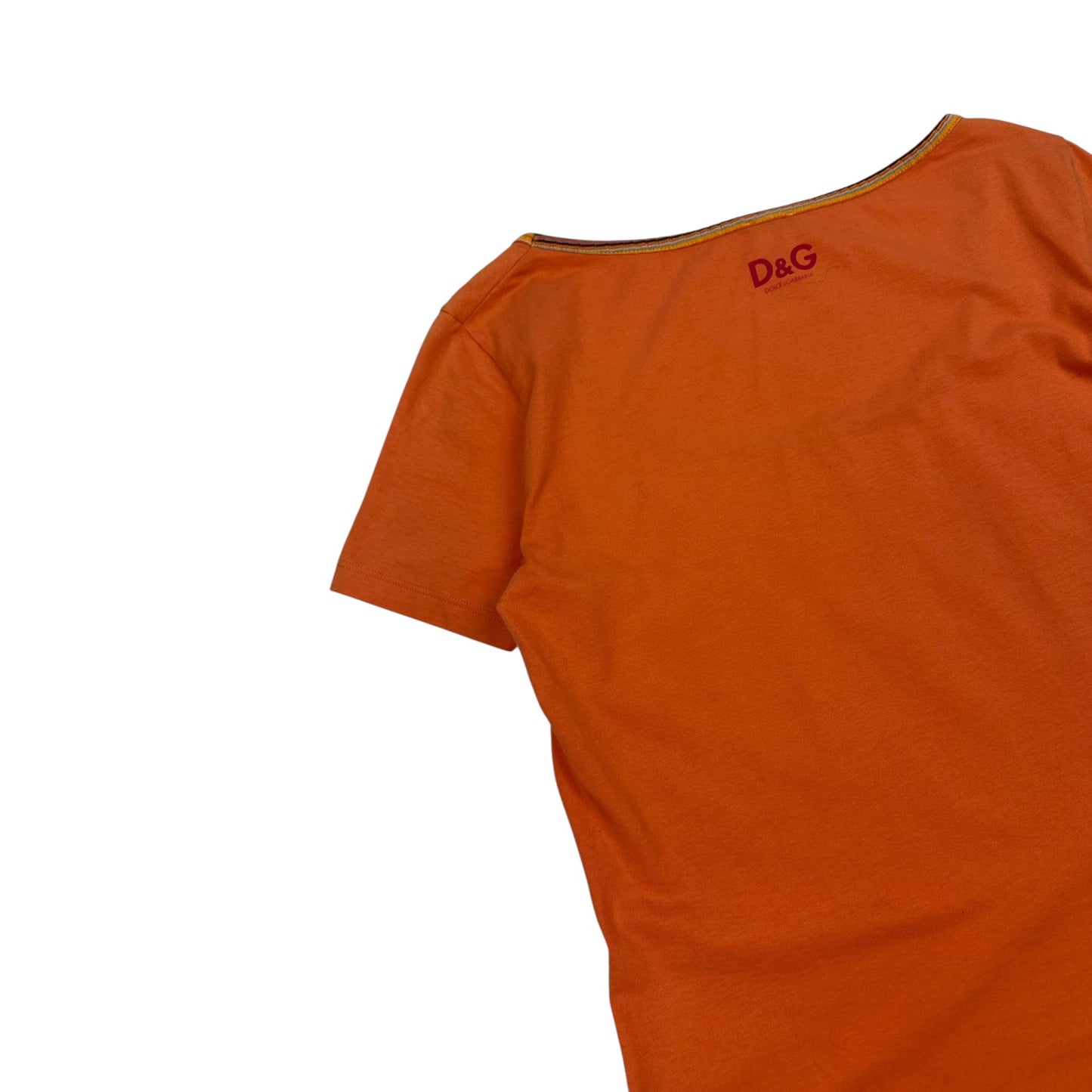Vintage Dolce & Gabbana T-Shirt orange Damen L