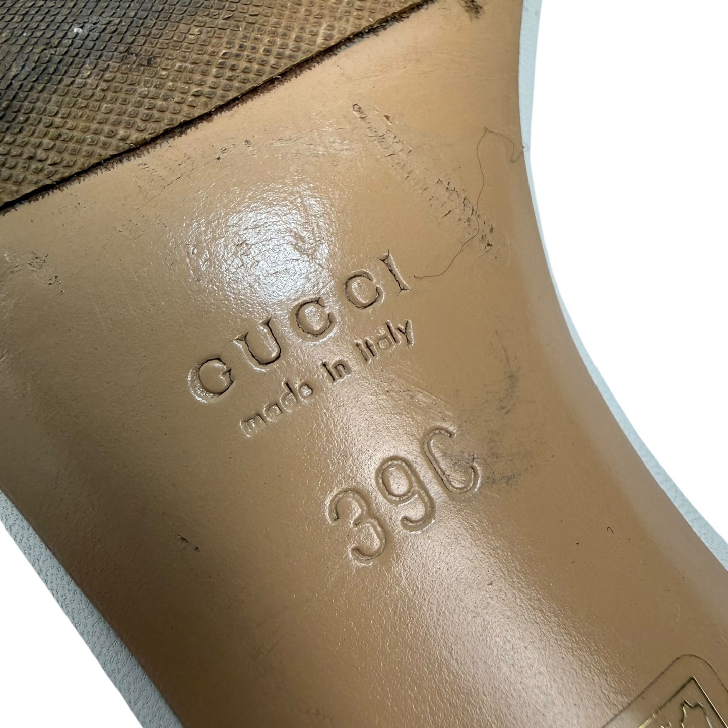 Vintage Gucci Pumps weiß Gr. 39