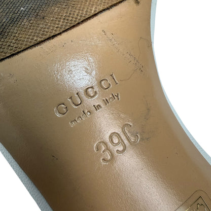 Vintage Gucci Pumps weiß Gr. 39