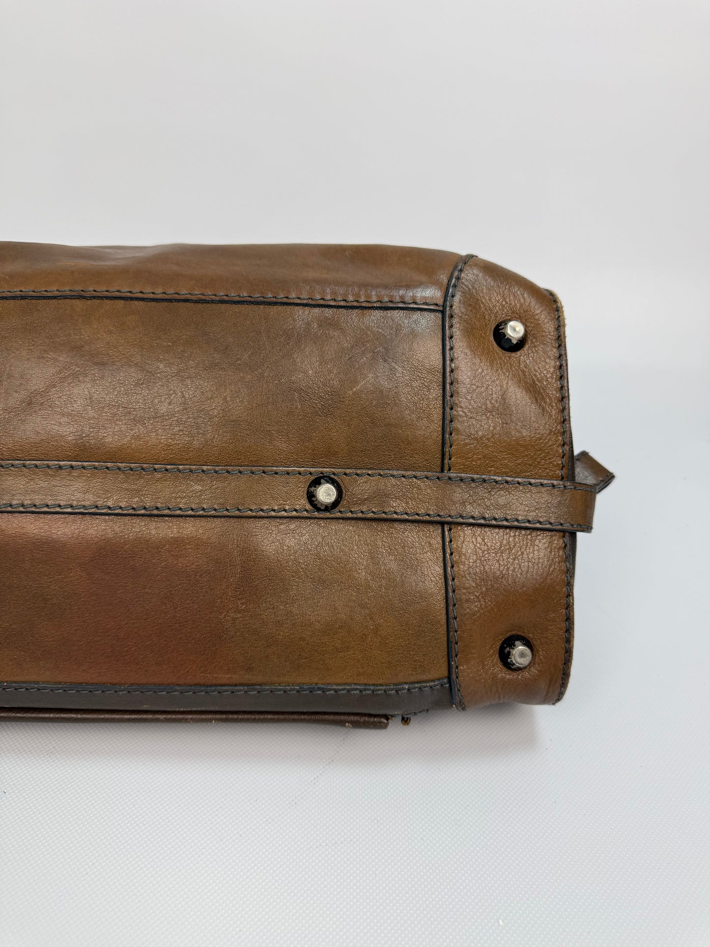 Vintage Chloé Handtasche braun / schwarz