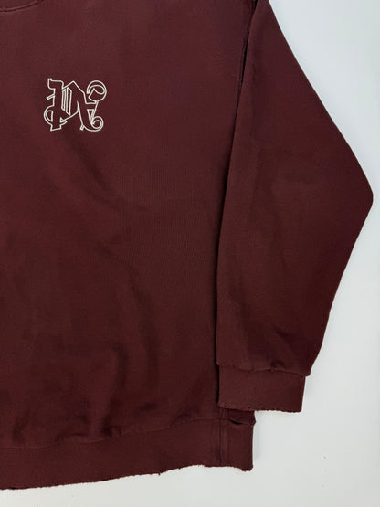 Palm Angels Pullover dunkelrot Gr. L