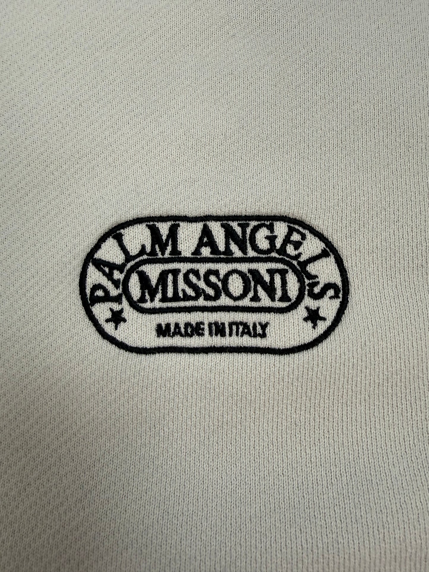 Palm Angels x Missoni Pullover weiß Gr. M