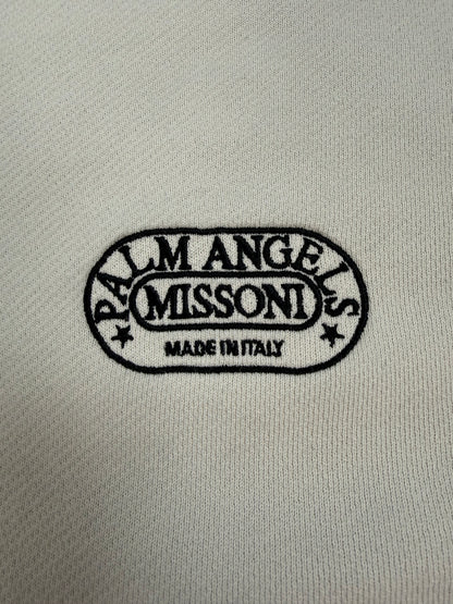Palm Angels x Missoni Pullover weiß Gr. M