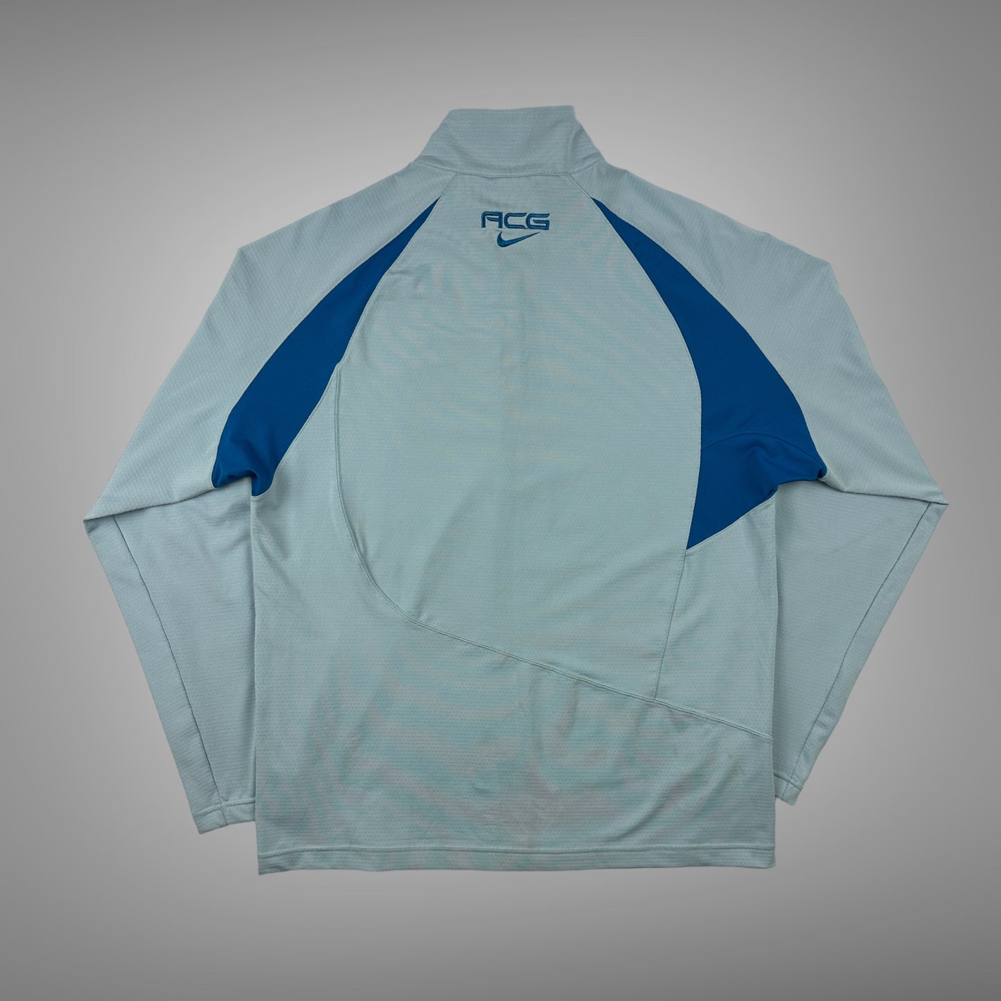 Vintage Nike ACG Quarter Zip Pullover blau L